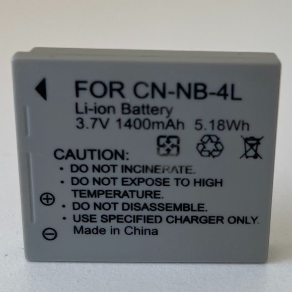 Canon Powershot Camera ELPH 300 HS Battery - Picture 1 of 2